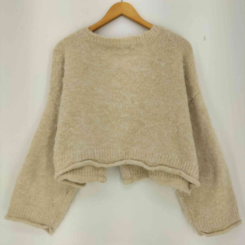 ヒナリ hinari 23AW シャギーショートカーディガン レディース FREE