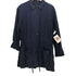 ジョーンズニューヨーク JONES NEW YORK 90S 総リネン ウエストドローコード シャツジャケット レディース import:M