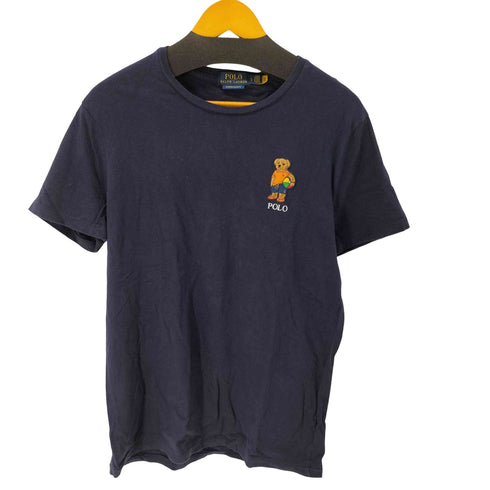 ポロラルフローレン POLO RALPH LAUREN ポロベア刺繍 S/S コットンTシャツ メンズ import:L