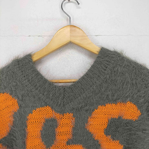 エイチアンドエム H&M STUDIO A/W2021 総柄Vネックニット メンズ XS