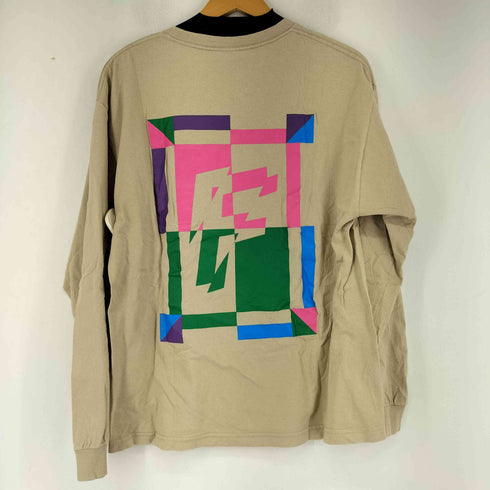 フラットラックス FLATLUX 刺繍クルーネックTシャツ メンズ
