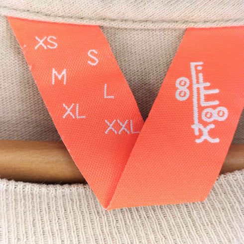 フラットラックス FLATLUX 刺繍クルーネックTシャツ メンズ