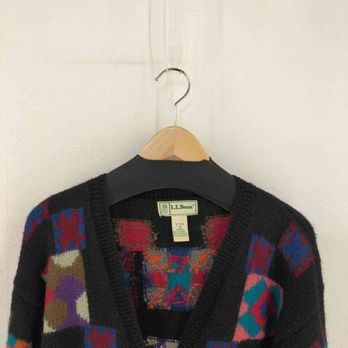 エルエルビーン L.L.Bean 80s ウール コンチョボタンカーディガン レディース