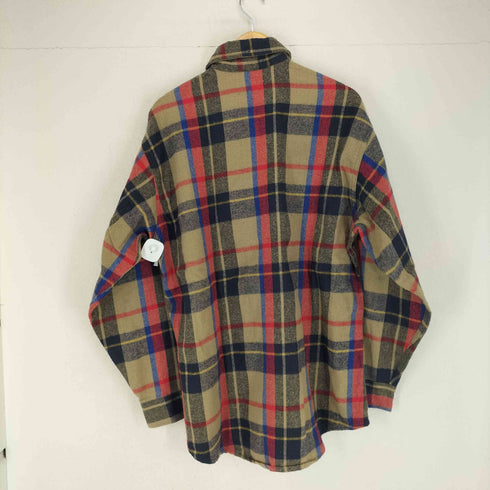 セントジョンズベイ STJOHNS BAY 80s BIGMAC FLANNEL USA製 チェック柄ネルシャツ メンズ JPN:XL