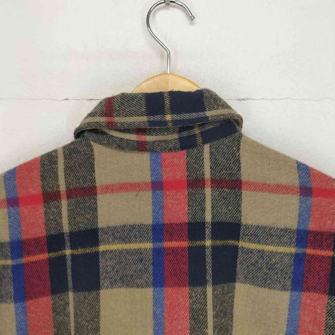 セントジョンズベイ STJOHNS BAY 80s BIGMAC FLANNEL USA製 チェック柄ネルシャツ メンズ JPN:XL