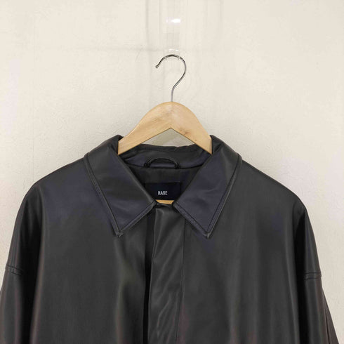 ハレ HARE シンセティックレザーブルゾン メンズ JPN:S