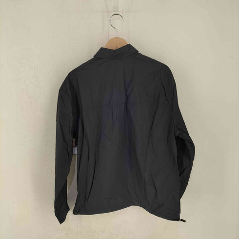 ザラ ZARA ナイロンシェル ハーフジップジャケット メンズ import:S