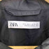 ザラ ZARA ナイロンシェル ハーフジップジャケット メンズ import:S