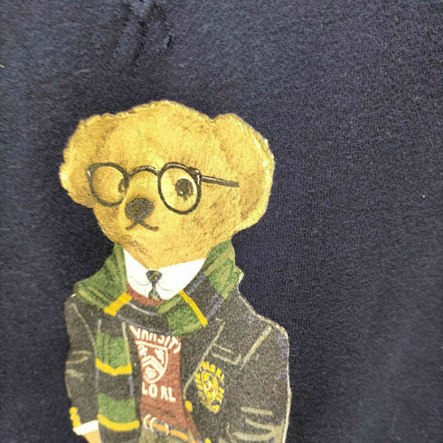 ポロラルフローレン POLO RALPH LAUREN ポロベアプリント クルーネックスウェット メンズ import:M