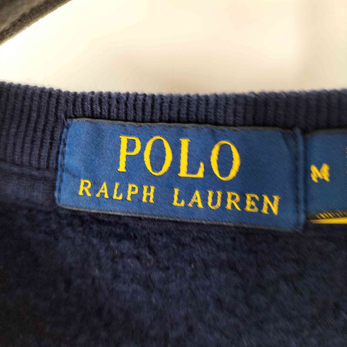 ポロラルフローレン POLO RALPH LAUREN ポロベアプリント クルーネックスウェット メンズ import:M