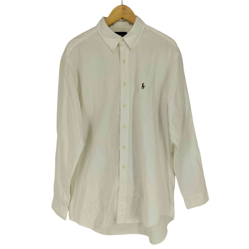ラルフローレン RALPH LAUREN CLASSIC FIT ポニー刺繍ボタンダウンL/Sシャツ メンズ 16 1/2