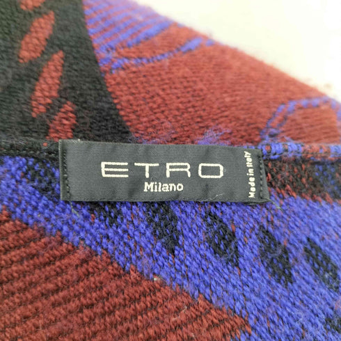 エトロ ETRO ペイズリー柄マフラー メンズ