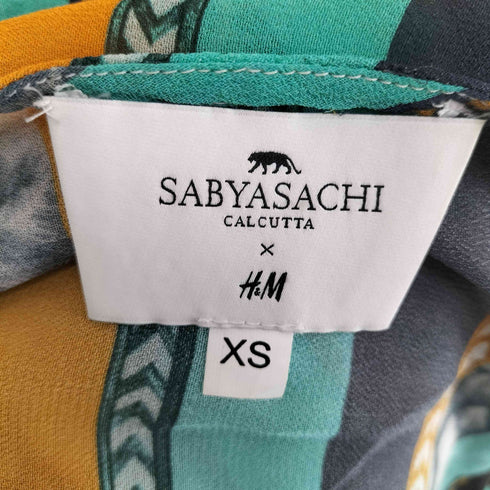 エイチアンドエム H&M SABYASACHI 総柄ブラウス レディース JPN:XS