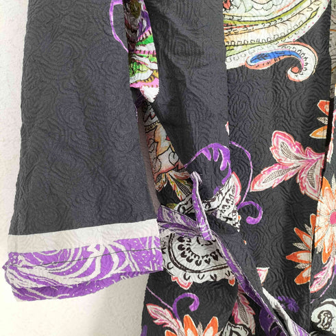エトロ ETRO ちりめん 総柄 羽織 メンズ