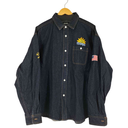 エクストララージ XLARGE SUNRISE DENIM L/S SHIRT メンズ JPN:XL