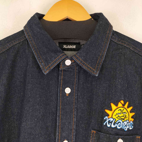 エクストララージ XLARGE SUNRISE DENIM L/S SHIRT メンズ JPN:XL