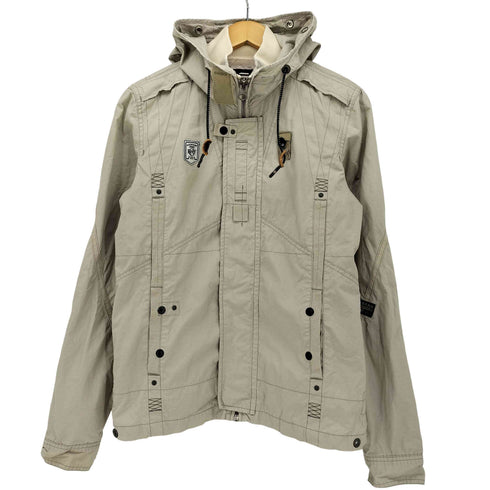ジースターロー G-STAR RAW HALO RECOLITE HDD OVERSHIRT リップストップ フーデッド ジャケット メンズ import:S