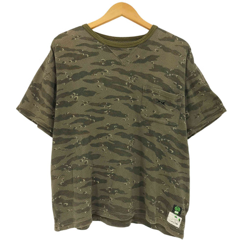アンダーカバー UNDERCOVER 迷彩 タイガーカモ サーマルTシャツ メンズ JPN:M