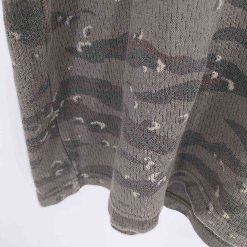 アンダーカバー UNDERCOVER 迷彩 タイガーカモ サーマルTシャツ メンズ JPN:M