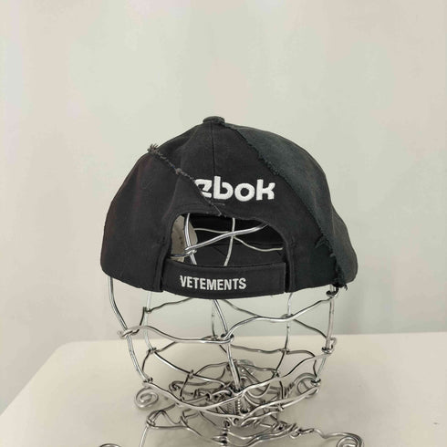 ヴェトモン VETEMENTS 17AW Reworked Cotton Cap再構築ベースボールキャップ メンズ