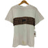 ラスベート PACCBET パッチワークチェック クルーネックTシャツ メンズ import:S