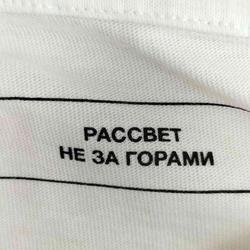 ラスベート PACCBET パッチワークチェック クルーネックTシャツ メンズ import:S