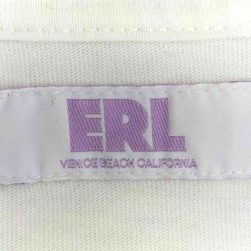 イーアールエル ERL ダメージ加工 ポケット Tシャツ メンズ import:L