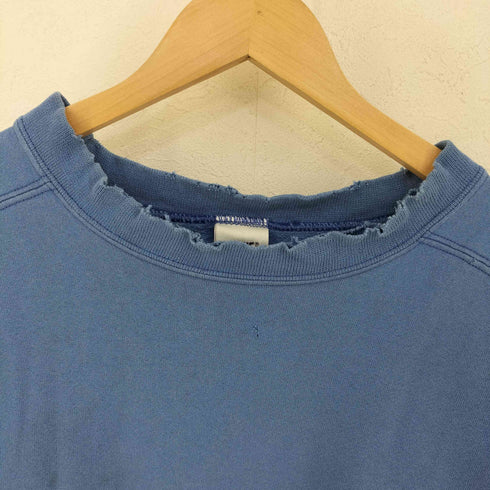 ナイキ NIKE 銀タグ スウォッシュ刺繍 ラグランスウェット メンズ import:L