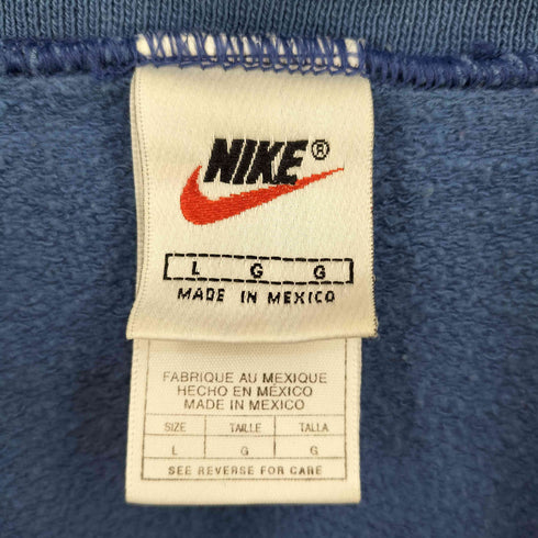 ナイキ NIKE 銀タグ スウォッシュ刺繍 ラグランスウェット メンズ import:L