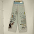 エイチアンドエム H&M basquiat アートワークデザインデニムパンツ レディース 27