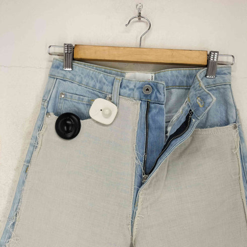 エイチアンドエム H&M basquiat アートワークデザインデニムパンツ レディース 27