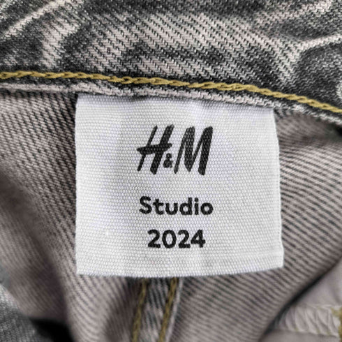 エイチアンドエム H&M studio 2024 フレアデニムパンツ レディース EUR:36