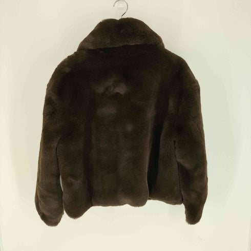 ジャッキー Jakke 23AW TRACI COAT CHOCOLATE ファージャケット レディース import:M