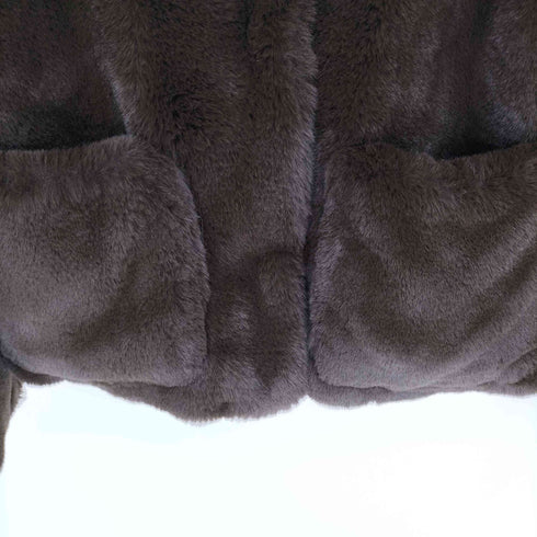 ジャッキー Jakke 23AW TRACI COAT CHOCOLATE ファージャケット レディース import:M