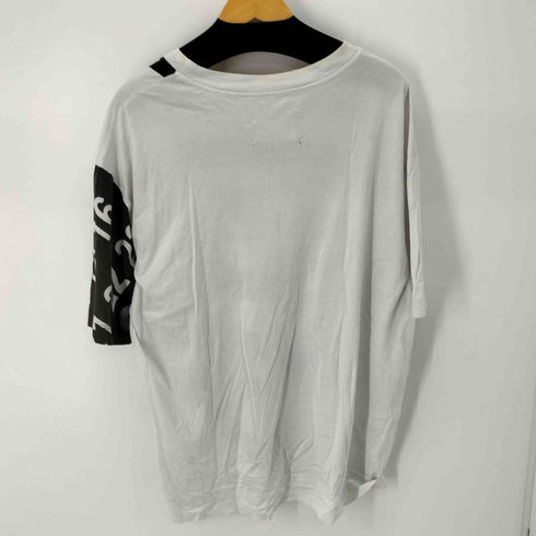メゾンマルジェラ Maison Margiela ビッグロゴオーバーサイズTシャツ メンズ 44