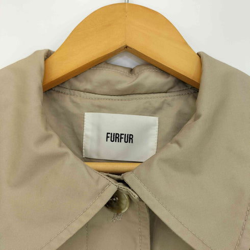 ファーファー furfur ロングステンカラーコート レディース ONE SIZE