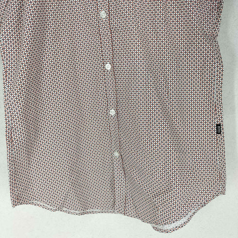 ボスヒューゴボス BOSS HUGO BOSS SLIM FIT 総柄半袖シャツ メンズ import:S