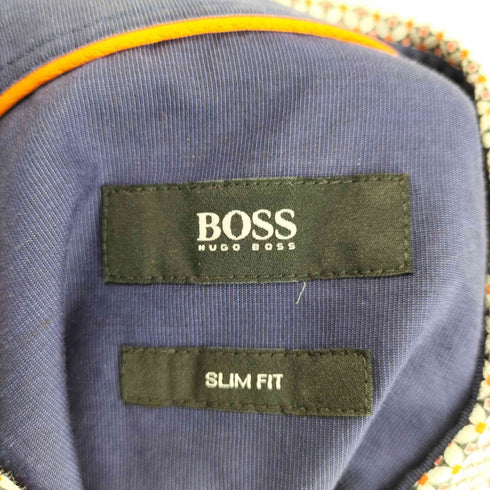 ボスヒューゴボス BOSS HUGO BOSS SLIM FIT 総柄半袖シャツ メンズ import:S