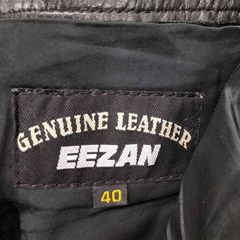 EEZAN カウレザーパンツ メンズ W40