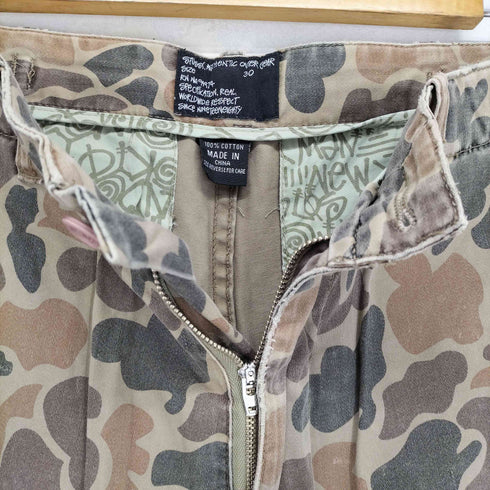 ステューシー Stussy カモ柄コットンパンツ メンズ 30