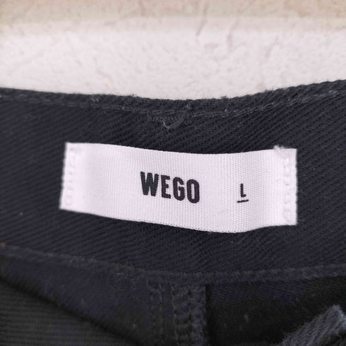 ウィゴー WEGO ダメージワイドストレートパンツ レディース JPN:L