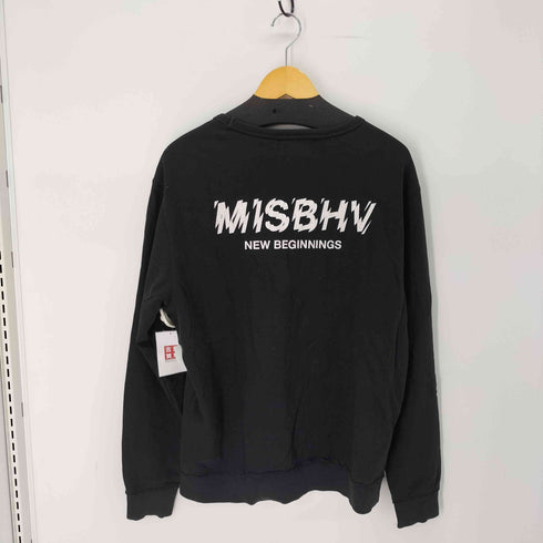 ミスビヘイブ MISBHV フロントロゴ スウェットクルーネックシャツ トレーナー メンズ JPN:S