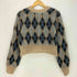 ファーファー furfur ブラッシュドアーガイルセーター レディース ONE SIZE