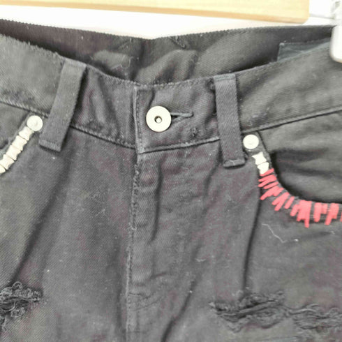 Z∴ VARGAS スタッズデザインダメージデニムパンツ メンズ US:27
