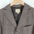 バナナリパブリック BANANA REPUBLIC 07AW ヘリンボーンチェスターコート メンズ import:S