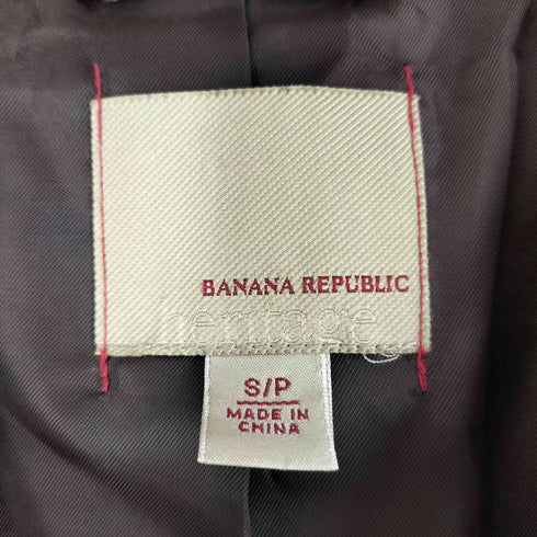 バナナリパブリック BANANA REPUBLIC 07AW ヘリンボーンチェスターコート メンズ import:S