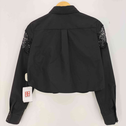 ファーファー furfur レーストリムブラウス レディース ONE SIZE