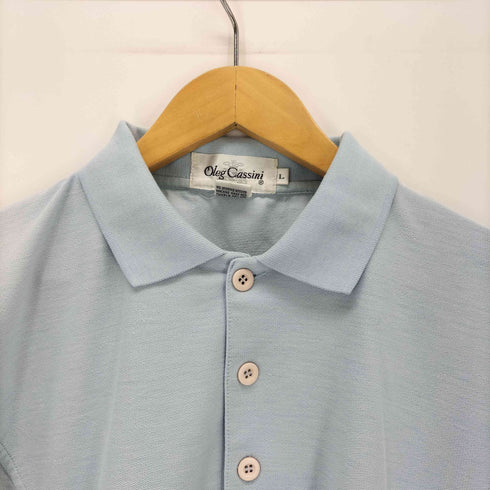 オレグカッシーニ Oleg Cassini デザインポロシャツ メンズ import:L