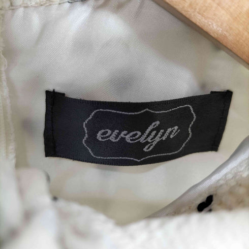 エブリン evelyn ビッグリボンシャーリングワンピース レディース