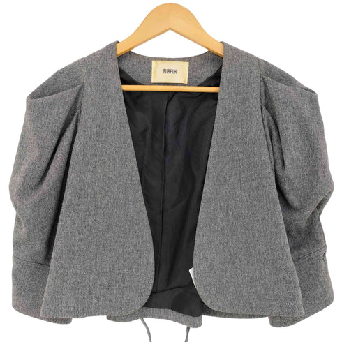ファーファー furfur UPCYCLE ボレロ ギャザースリーブボレロ レディース ONE SIZE
